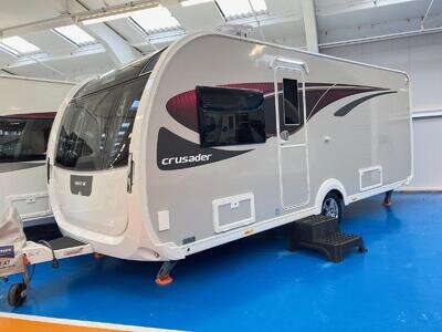 New 2024 Elddis Crusader Mistral Transverse Island Fixed Bed - WAS £35749