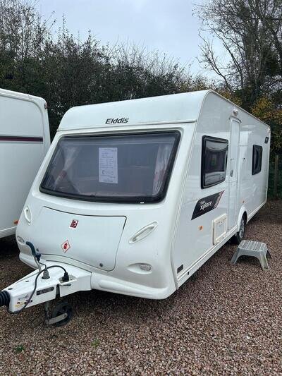 2013 Elddis Xplore 504 - FIXED BED 4 Berth Caravan - Stock 271