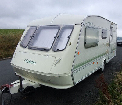 Elddis Typhoon xl caravan 4 berth