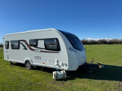 2017 Swift Elegance 580 Luxury Caravan With Seasonal Awning