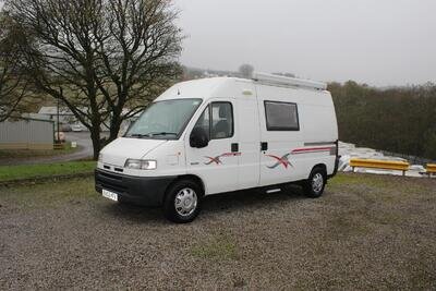 2002 "02" Plate Citroen Wildaxe 2 Berth Camper Van With 3 Travelling Seat Belts