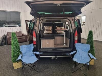 14 Peugeot Partner 1.6 Hdi Outdoor = 3 In 1 Micro Camper