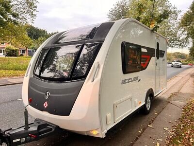 Sterling Eccles Topaz SE with Motor Mover 2014 Caravan 2Berth