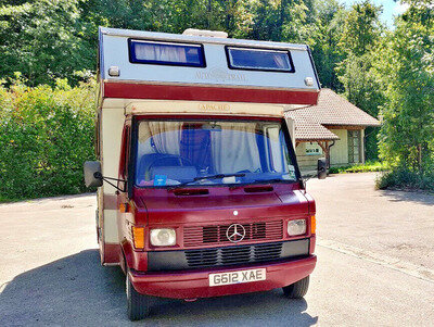 1990 Mercedes T1 208d motorhome for sale - spares or repairs