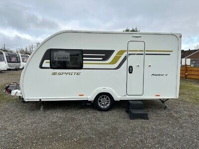 2017 swift sprite alpine 2 - 2 berth - end washroom - mover - immaculate