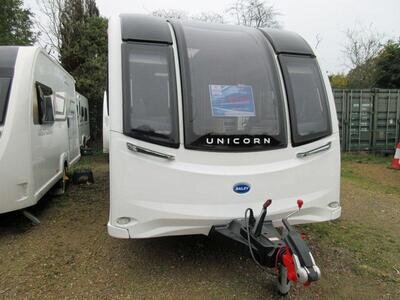 2023 Bailey Unicorn Vigo - 4 Berth Fixed Island Bed Touring Caravan