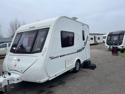 2 BERTH ELDDIS AVANTE 372 L SHAPED LOUNGE 2012 END KITCHEN&MOVER&STARTER PACK