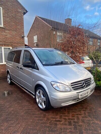 Mercedes Vito Campervan Van Conversion Project Ready Just Needs Welding No MOT