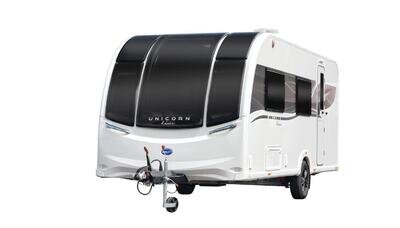 New 2025 Bailey Unicorn Deluxe Madrid 4 Berth Side Dinette