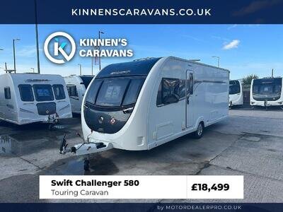 Swift Challenger 2019 580 4 Berth Touring Caravan