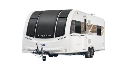 New 2025 Bailey Alicanto Grande Deluxe Porto 4 Berth Rear Island Bed