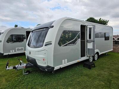 New 2025 Coachman Laser 845 Xtra Rear Island Fixed Bed - L Lounge