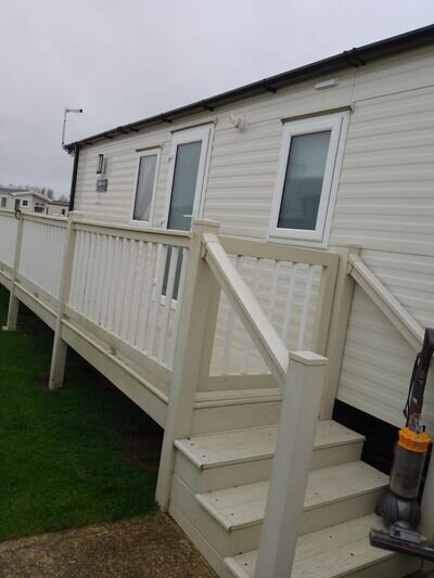 Static 3 Bedroom Caravan For Sale On Site in Camber Sands 2025 site fees paid