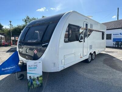 2020 - Swift Eccles X835 - Transverse Island Bed - 4 Berth - Touring Caravan