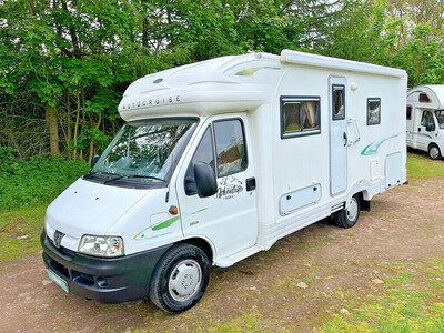 fixed double bed motorhomes used 4 berth