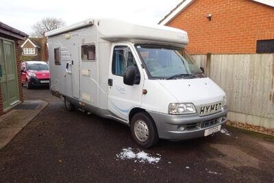 Hymer T575 4 Berth 3 Belt Fixed Bed Motorhome For Sale