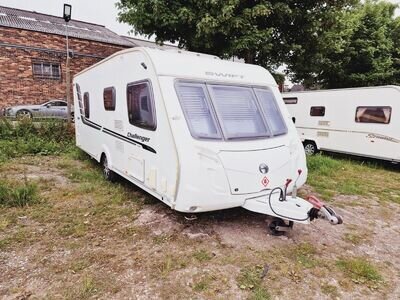 2010 Swift Challenger 570 - fixed bed caravan with motor mover and air awning