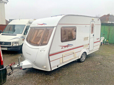 CARAVAN 2 BERTH COACHMAN AMARA 380 / 2 END KITCHEN LIGHTWEIGHT 2005 MOTORMOVER