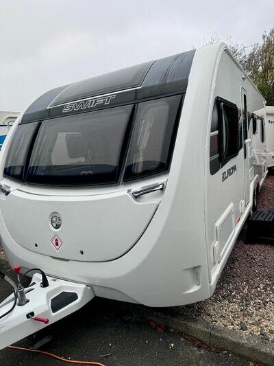 Swift Europa 840,Yr21, 6 Berth, Fixed Bed, movers, air awning