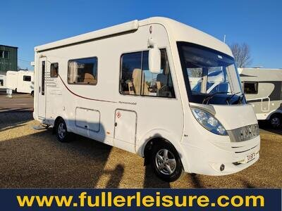 2012 HYMER B544 FIAT 2.3 130 BHP 3 BERTH REAR KITCHEN MOTORHOME WITH 25,586 MIL