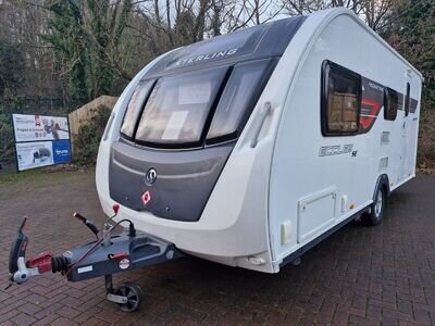 2014 Sterling Eccles Moonstone SE - 4 Berth Caravan - ALDE, Motor Mover & Solar!