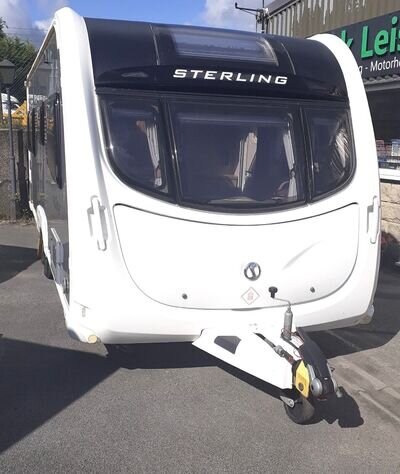 Sterling Elite Explorer Caravan - Twin Axle - Transverse Island Bed - 2012