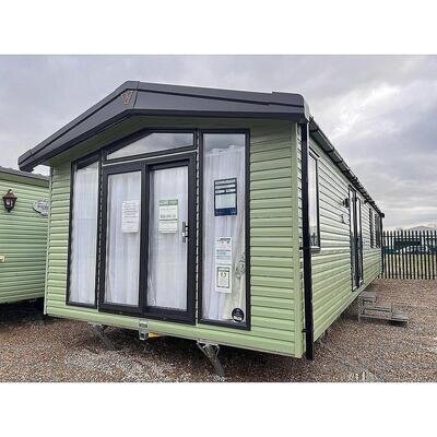 Static Holiday Caravan For Sale Off Site Victory Riverwood Lodge 40x14, 3