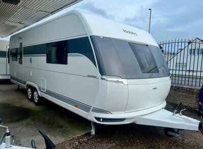 2025 HOBBY PRESIGE 650 uff 4 Berth fixed island bed