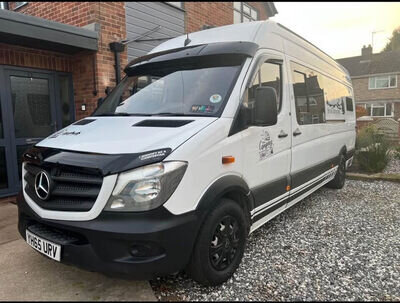 Mercedes Sprinter Camper van Motor home LWB manual 2015 65 plate - off grid