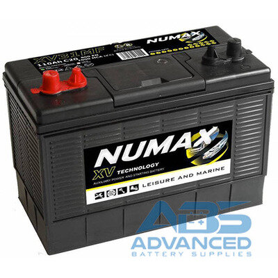 12V 105AH Numax XV31MF Motor Mover, Leisure, Marine Battery