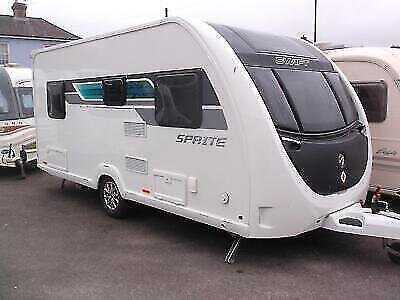 2024 Swift Sprite Alpine 4. Light weight fixed end bed caravan.