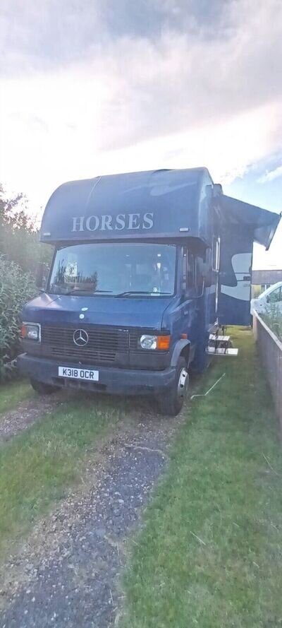 Mercedes Motorhome Converted Horsebox Live In Off Grid Bus