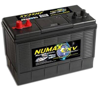 12V 120AH Deep Cycle Battery NUMAX XV35 Leisure Caravan Marine 500 Cycles