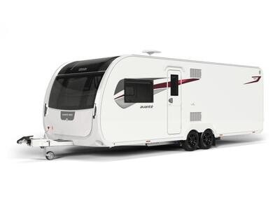 New 2025 Elddis Avante 868 Fixed Rear Bed & Bunks 10 YR Body shell Warranty