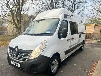 2019 RENAULT MASTER CAMPERVAN/RACEVAN LWB EXTRA H/T NEW CONVERSION 5 BERTH,X4