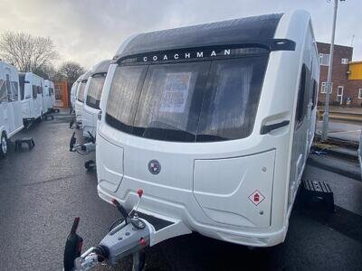 New 2024 Coachman Avocet 545 - 4 Berth Fixed Rear Island Bed - WAS £31995