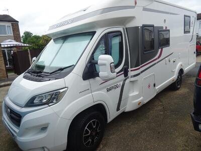 Rapido 686 F 2019 3 Berth 4 Belted Seats Rear Island Bed Motorhome For Sale