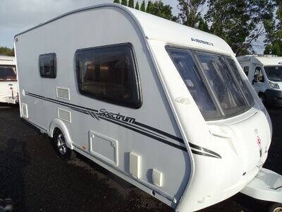 Abbey Spectrum 215 2009 2 Berth Single Axle Touring Caravan, Large End Washroom