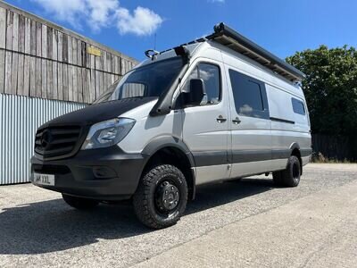 2009 Mercedes Sprinter 515 4x4 LWB 5t Twin / Dual wheel Overlander campervan