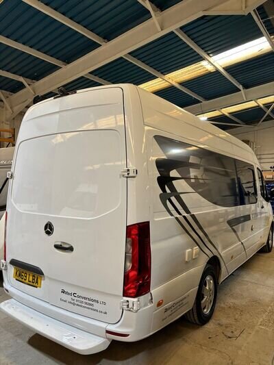 MERCEDES SPRINTER 2019 LWB ,RACE VAN,SPORTHOME,MOTORHOME,CONVERSIONS,SLEEPS 4