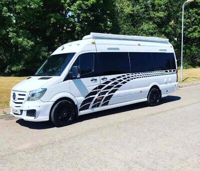 Mercedes-Benz SPRINTER 319 v6 CDI motorhome camper mx race van karting