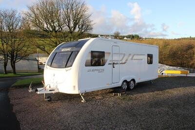 2020 Swift Sprite Super Quattro EB 8 FT Wide Twin Axle 4 Berth With Rear Island