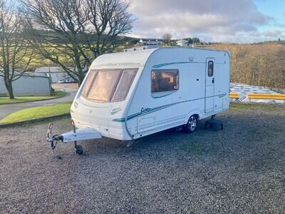 2004 Abbey Safari 470 - 2 Berth Touring Caravan For Sale With Motor Mover