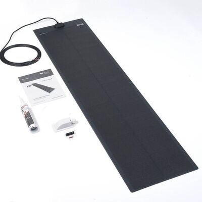 110W MHD Flexi Roof and Deck Top Solar Panel Kit for - narrow top exit