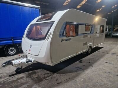 2014 Swift Sprite Major 6 Td 6 berth Fixed Bunk family Touring Caravan