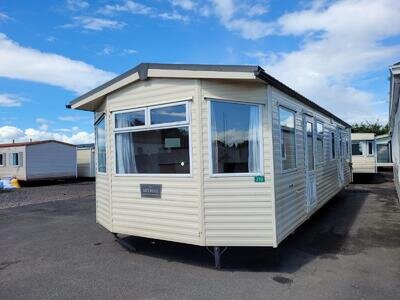 Static Holiday Caravan For Sale Off Site Carnaby Melrose 34ft x 12ft, 3 Bedroom