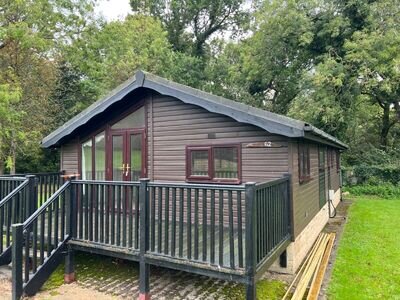 Cosalt Log Cabin 34x20 3bed Fully Winterised Double Glazing Central Heating