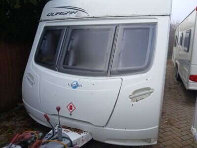 2010 Lunar Quasar 544 Fixed bed touring caravan. 1340kg. Great condition.