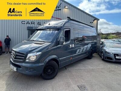 2015 Mercedes-Benz Sprinter 2 Berth CamperVan End Bed VIP Conversion MOTORHOME D