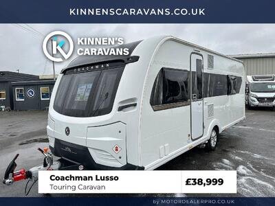 Coachman Lusso 2023 4 Berth Touring Caravan